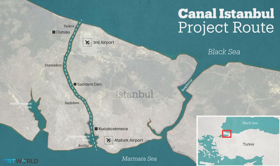 Çfarë fshihet pas mega-projektit të quajtur Kanali i ri i Stambollit? 42382 istmapaa020301 1539693101655