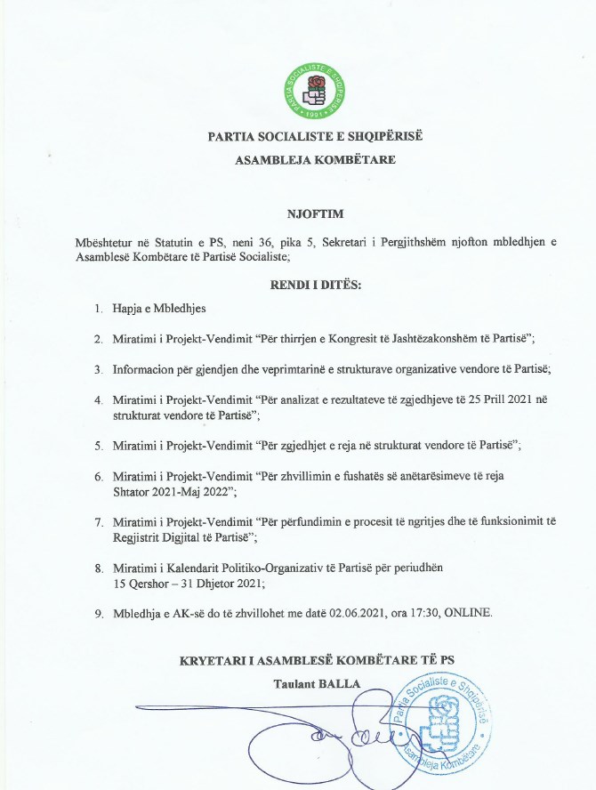 PS mbledh online Asamblenë, pritet analizë e rezultatit të 25 prillit! Rama niset në Turqi 1 60b5f60bed5f1Screenshot 1 1
