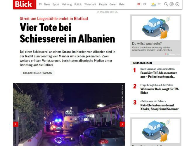 Masakra në Velipojë bën bujë edhe në mediat ndërkombëtare, ja çfarë shkruajnë për tragjedinë me 4 të vdekur 1 640 0 60d9883d903e4