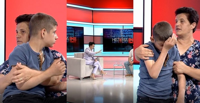 Fëmija bëhet agresiv, moderatorja Mirela Milori detyrohet të mbyll parakohe emisionin 800 0 60db0ab8dafe4