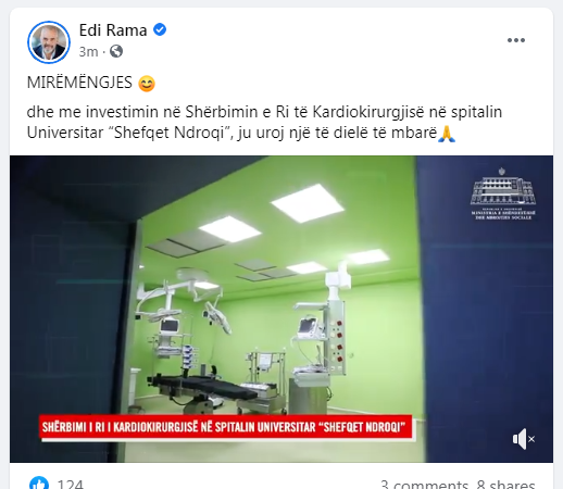 “Mirëmëngjes nga Velipoja e dashur”, Rama poston pamjet nga bregdeti, e fshin dhe nxjerr një tjetër video 3 Rama fb 2