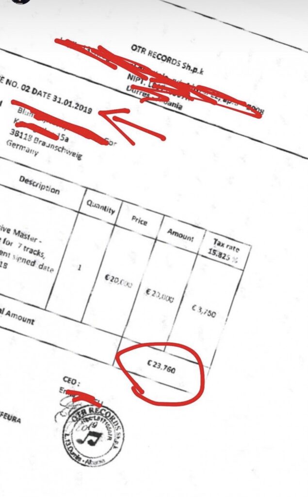 Dha 100 mijë euro për duetin me Noizy-n? Reperi shqiptar tregon si qëndron e vërteta 1 auto kop1624101631