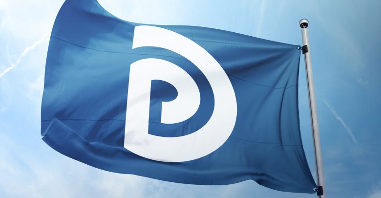 Partia Demokratike mbledh Kuvendin Kombëtar te Pallati i Kongreseve PD zastava 780x405 1