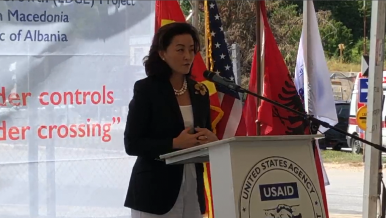 Ambasadorja Yuri Kim nga Qafë Thana: Mbështesim integrimin e Shqipërisë dhe Maqedonisë së Veriut kim 770x435 1