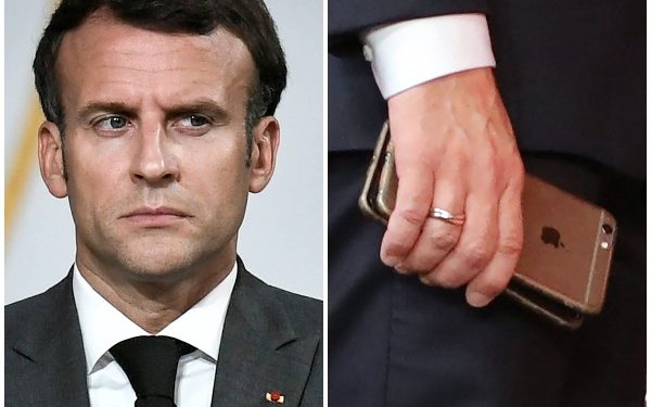 Gazetarë e udhëheqës shtetesh nën përgjim me pajisje spiunazhi të stilit ushtarak/ Presidenti Macron bën thirrje për hetim macron 600x375 1