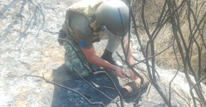 Gjenden dy predha në Gërdec, rrezikonin të shpërthenin nga flakët që përfshinë zonën predha