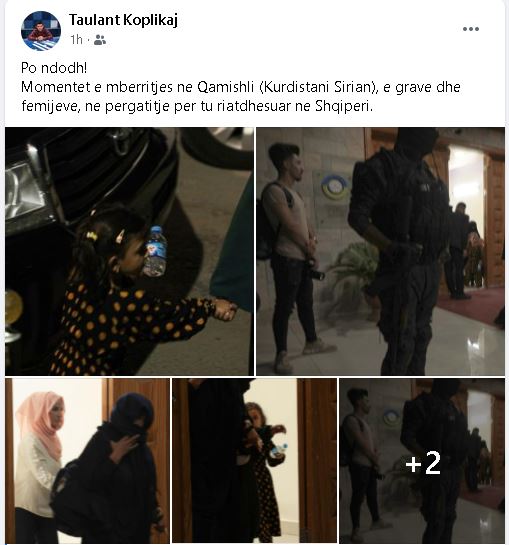 Shpëtojnë nga kampi Al Hol, mbërrijnë në Qamshli gratë e fëmijët që do të riatdhesohen nesër në Shqipëri 1 re