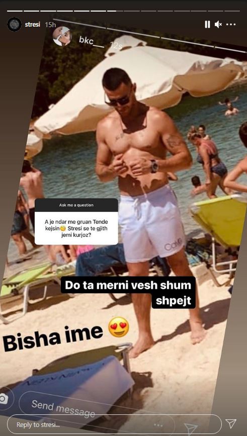 E pyesin nëse është ndarë nga Keisi, Stresi surprizon me përgjigjen 2 st