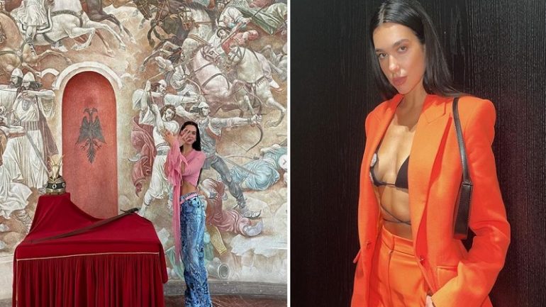 Dua Lipa bën simbolin e Shqiponjës në Muzeun e Skënderbeut: Sa shumë dashuri! y7uiyuoiuo 1 770x433 1