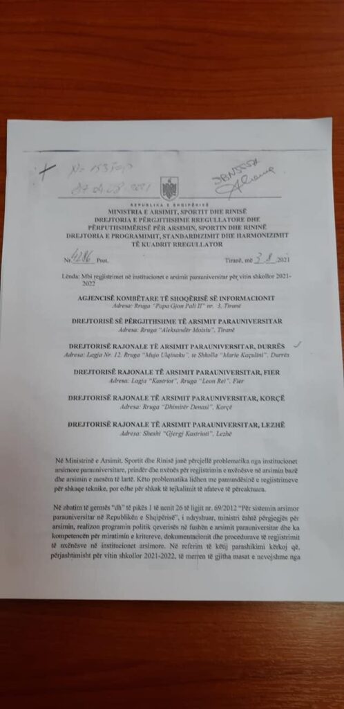 Rihapet portali e-Albania për regjistrimin online të fëmijëve në shkolla 1 237735546 246262330744743 481187712086001882 n