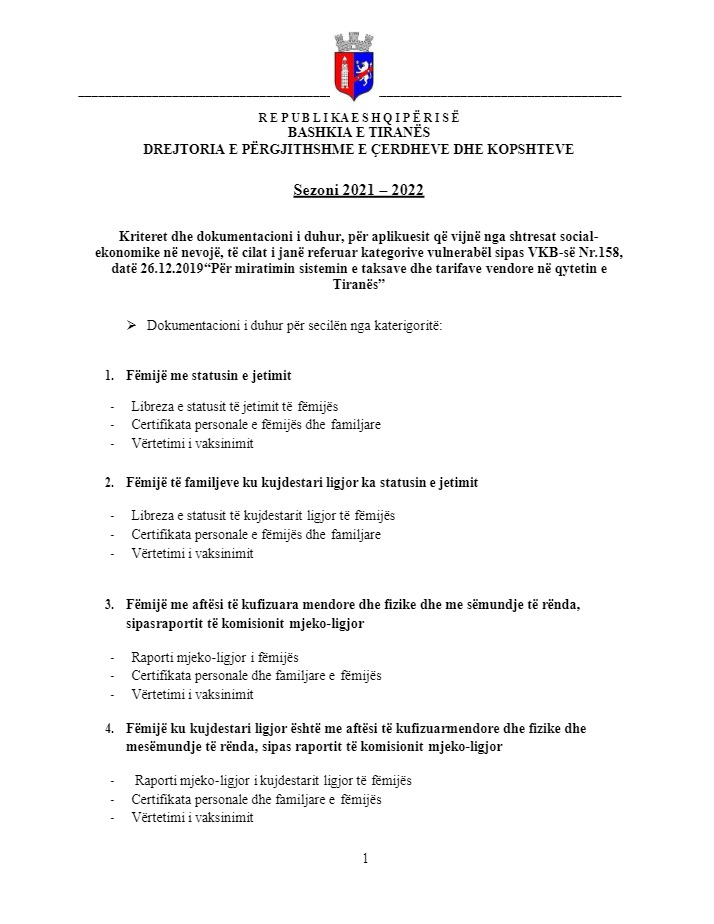 Nisin aplikimet për regjistrim në kopshtet publike të Bashkisë së Tiranës 1 43f2b7a3 d625 482c 8cd4 1435ca6d4a1f