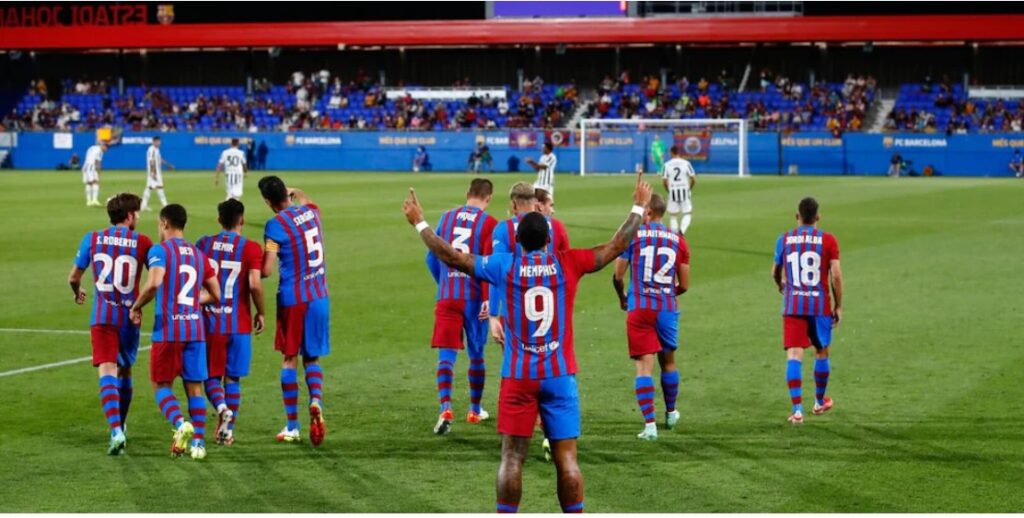 Barcelona pa Messin i shënon tre gola Juventusit, 12 minuta edhe për sulmuesin shqiptar Rey Manaj Screenshot 2021 08 08 232850