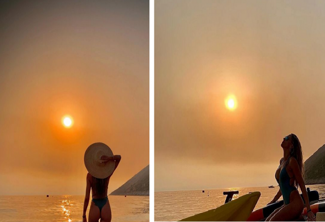 Ledina Çela s’ka të ndalur, publikon sërish foto me bikini Screenshot 22 1 656x450 1