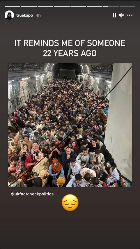 Capital T i trishtuar për eksodin në Afganistan: Më kujton dikë 22 vite më parë 1 Screenshot 3 21