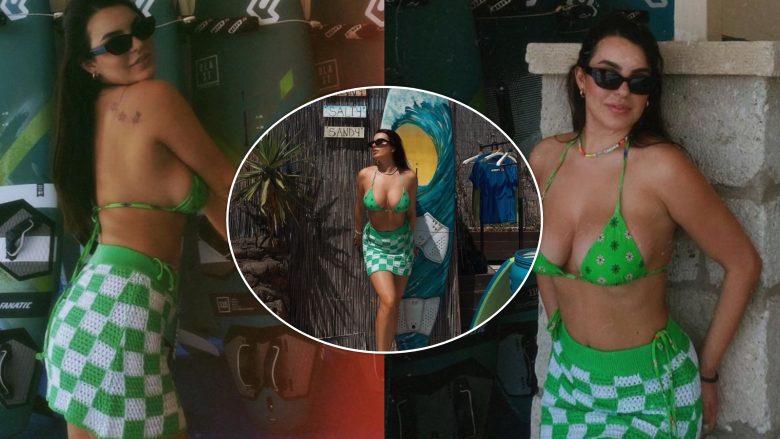 Armina Mevlani publikon fotot me bikini nga plazhi, duket mjaft në formë (FOTO) collage 3 2 780x439 1