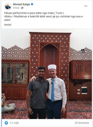 Imami shqiptar i lumtur: Po na vijnë përforcime nga India dhe Banglandeshi, janë turistë 2 dherh5rh4h4h