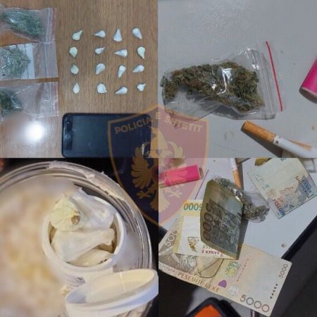 Shisnin drogë në zonën e Palasës, policia vë në pranga dy të rinjtë droge