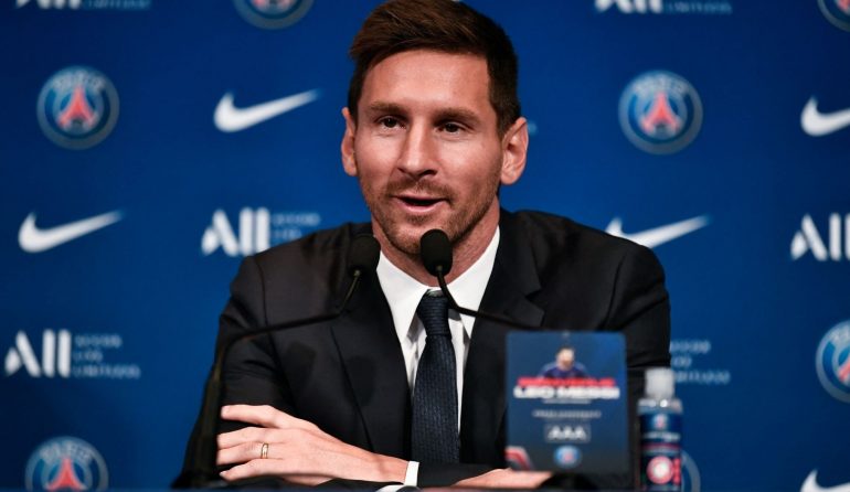 Merr fund pritja, Messi bën debutimin e tij të parë me fanellën e PSG këtë muaj, ja kush është skuadra kundërshtare messi 8 e1628674554382 770x446 1