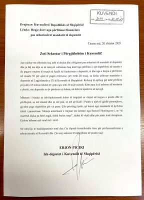 Ish deputeti heq dorë nga shpërblimi 25 milionë lekë: I gjithë aktiviteti im ishte dhe mbeti vullnetar 1 242377815 2936805776572053 4919006982905402746 n 288x400 1