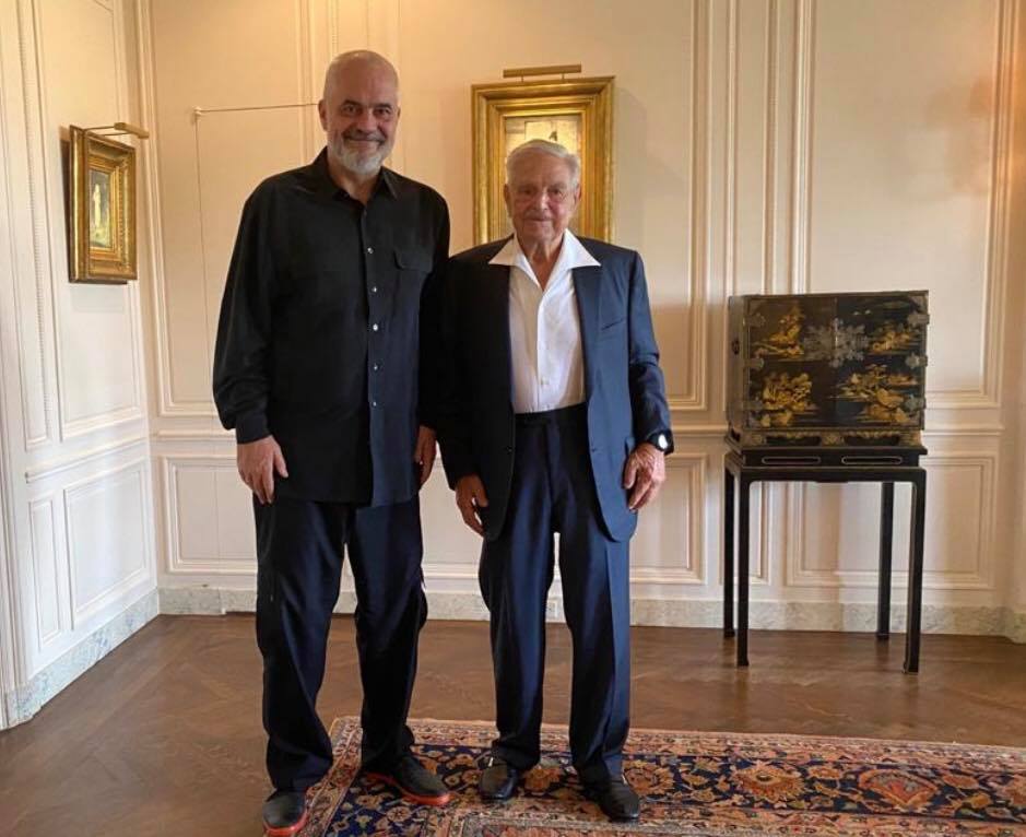 Rama takon Soros në Nju Jork: Mendje e rrallë dhe mbështetës i palëkundur i shoqërisë së hapur 242499302 10159024539326523 7400479784024312714 n
