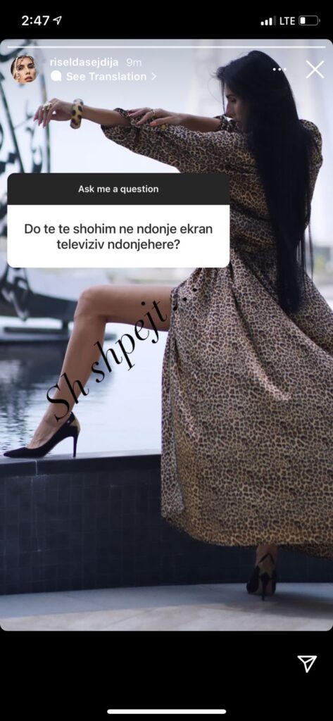 Riselda Sejdija konkurrente në “Big Brother VIP”? 3 3 12