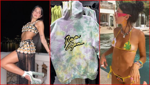 Këngëtarja shqiptare nis bashkëpunim me shtëpinë ndërkombëtare të modës, Dua Lipa hedh në treg ‘hoodie’ me emrin e saj 5 9