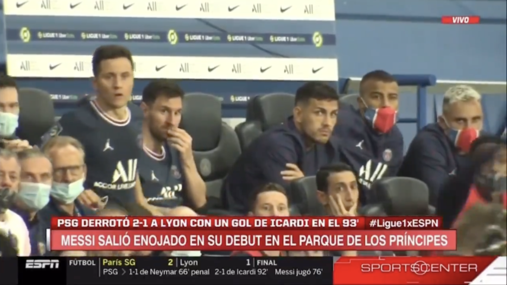 Icardi i dha fitoren në fund PSG-së, Messi nuk festoi fare 2 6085cfba f774 4922 8f1f 5469281ac441 1024x576 1