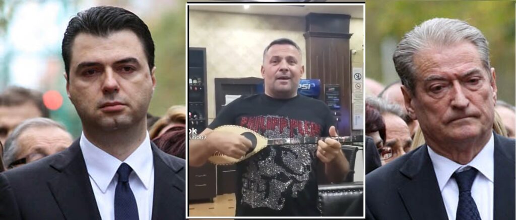 Basha dhe Berisha ne varrimin e Kolit 1