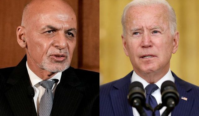 Zbardhet komunikimi/ Çfarë bisedoi Biden me presidentin e Afganistanit para se talebanët të merrnin vendin Ghani Biden 640x375 1