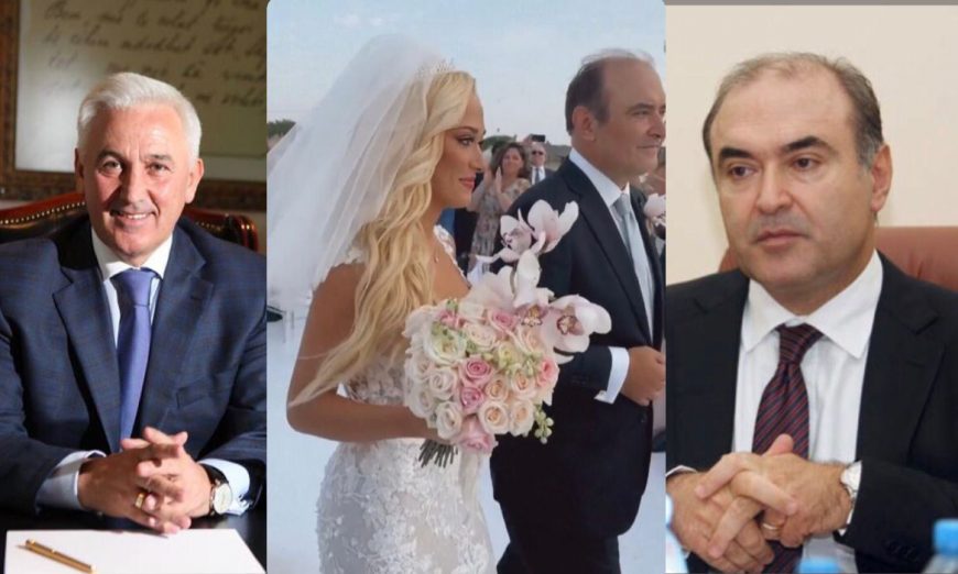 Fotot/ Krushqi në politikë, vajza e Edmond Haxhinastos martohet me djalin e ish-ministrit