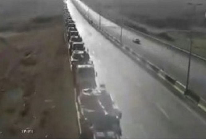 Irani transporton ushtrinë për manovra masive pranë Azerbiaxhanit Irani