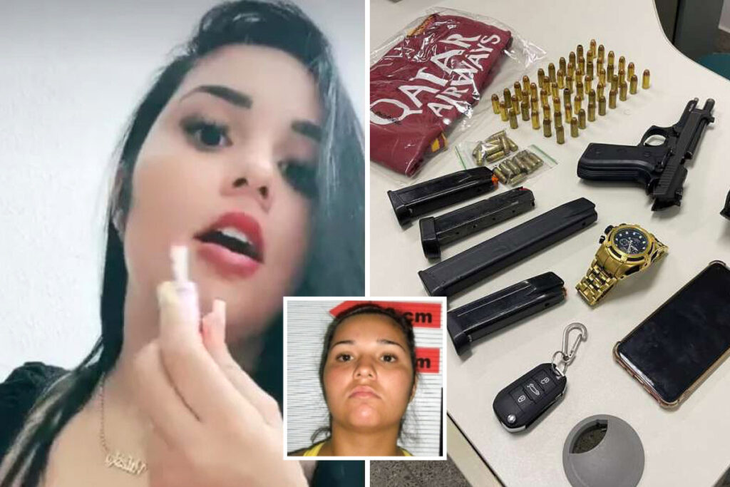 Drogë e grabitje, arrestohet kryetarja e bandës braziliane, ja çfarë i gjeti policia MT DRUG QUEEN COMP