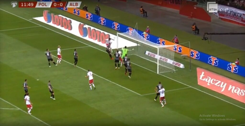 Poloni- Shqipëri/ Vetëm 12 minuta lojë, Lewandowski i jep avantazhin skuadrës së tij Ndeshja