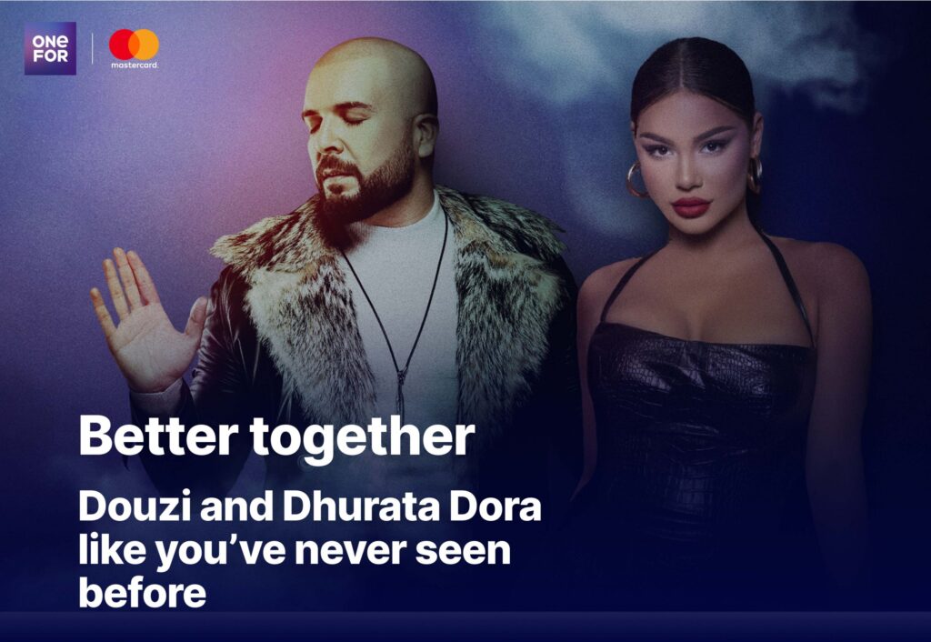 Dhurata Dora dhe Douzi me koncerte unike ndërkombëtare OneFor BetterTogether Visual scaled 1