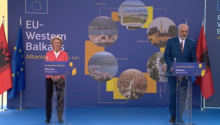 Procesi i Berlinit apo “Open Balkan”? Von der Leyen: Çdo iniciativë brenda Procesit të Berlinit, apo bashkëpunuese mirëpritet prej nesh Screenshot 14 17 770x438 1
