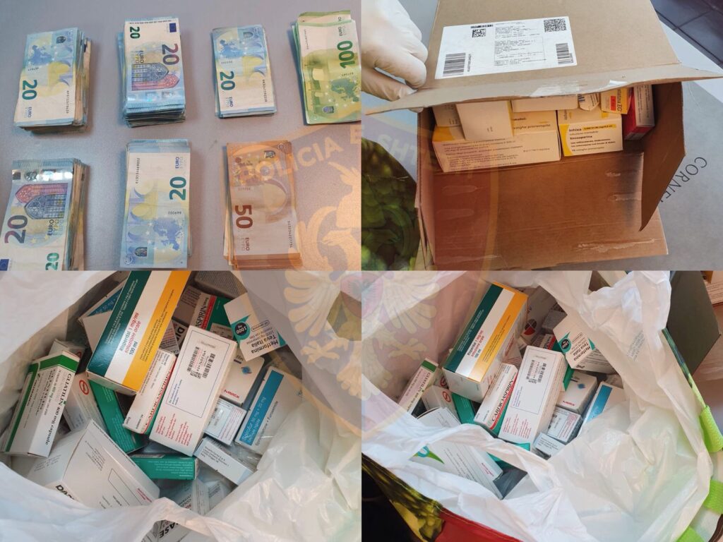 Durrës/ Kontrabandë ilaçesh dhe euro të padeklaruara, në hetim poseduesi WhatsApp Image 2021 09 12 at 15.41.03