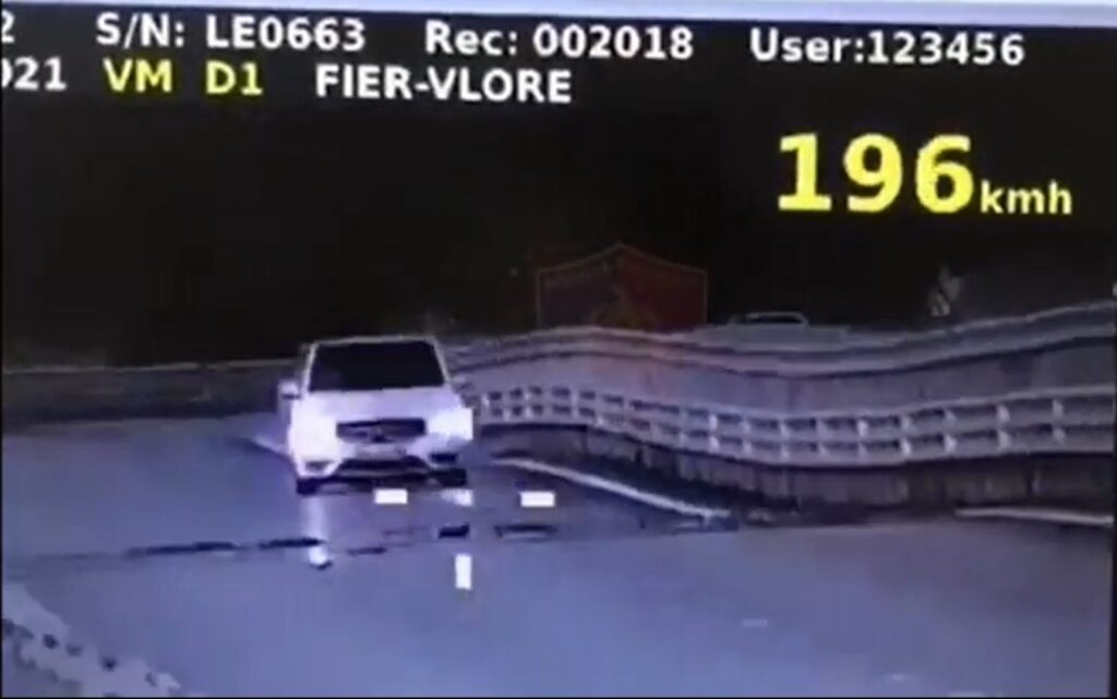 policia rrugore radar