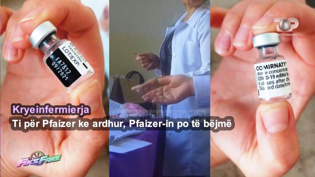 Skandal/ 50 mijë lekë një Pfizer në qendrën shëndetësore 3 vaksine 8