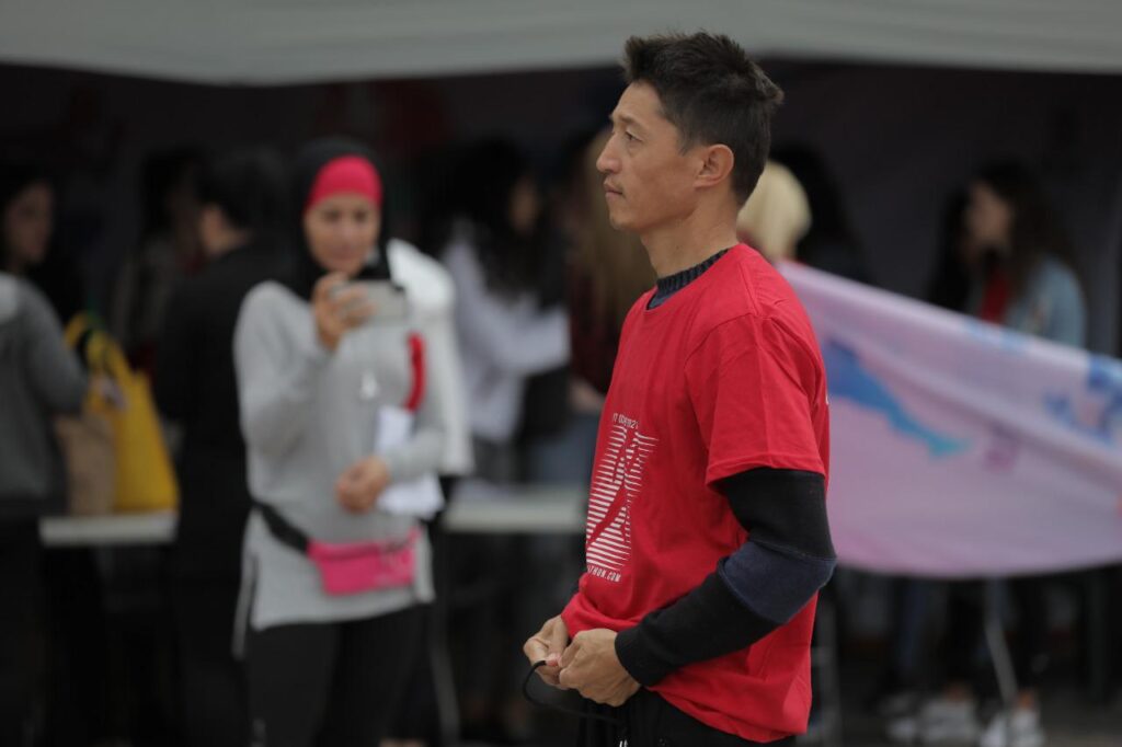 FOTO-LAJM / Hazizi dhe Fatima nga Afganistani i bashkohen Maratonës së Tiranës 245589406 417527316432475 7656865440710724202 n