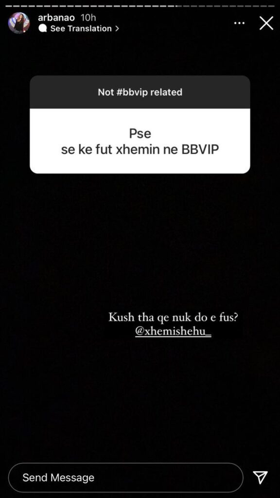 Xhemi Shehu banorja më e re e ‘Big Brother VIP’? Arbana Osmani paralajmëron surprizën e madhe 1 640 0 6162cad8a57b5