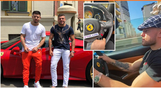 “Jena mbretër”/ Me Ferrari, Florian Marku rikthehet në Tiranë si kampion Florian Marku