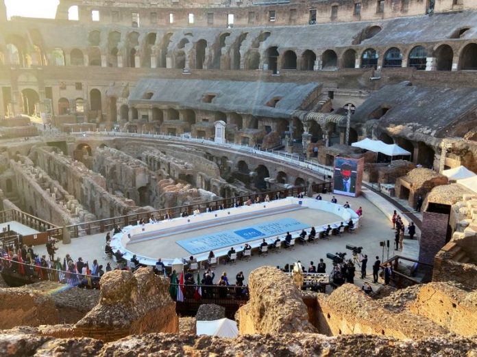 Udhëheqësit e G20-s bien dakord për kufizimin e ngrohjes globale G20 rome 1 696x522 1