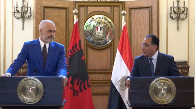 Kryeministri egjiptian zbulon se çfarë bisedoi me Ramën: Jam besim plotë se ky takim do të jetë shumë mbështetës Madbouly edi rama