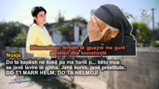 Rrahin 78-vjeçaren, nusja e djalit-fëmijëve: Goditeni me gur, unë do e helmoj Still1026 00030 640x360 1