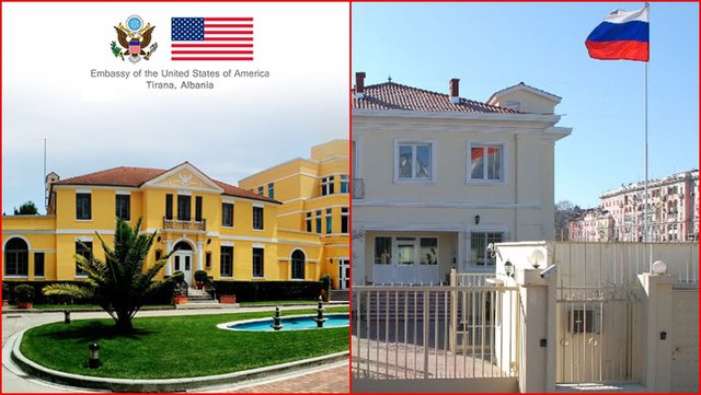 Liria e shtypit “përplas” SHBA dhe Rusinë në Tiranë! Ambasada ruse replikon me atë amerikane ambasadat