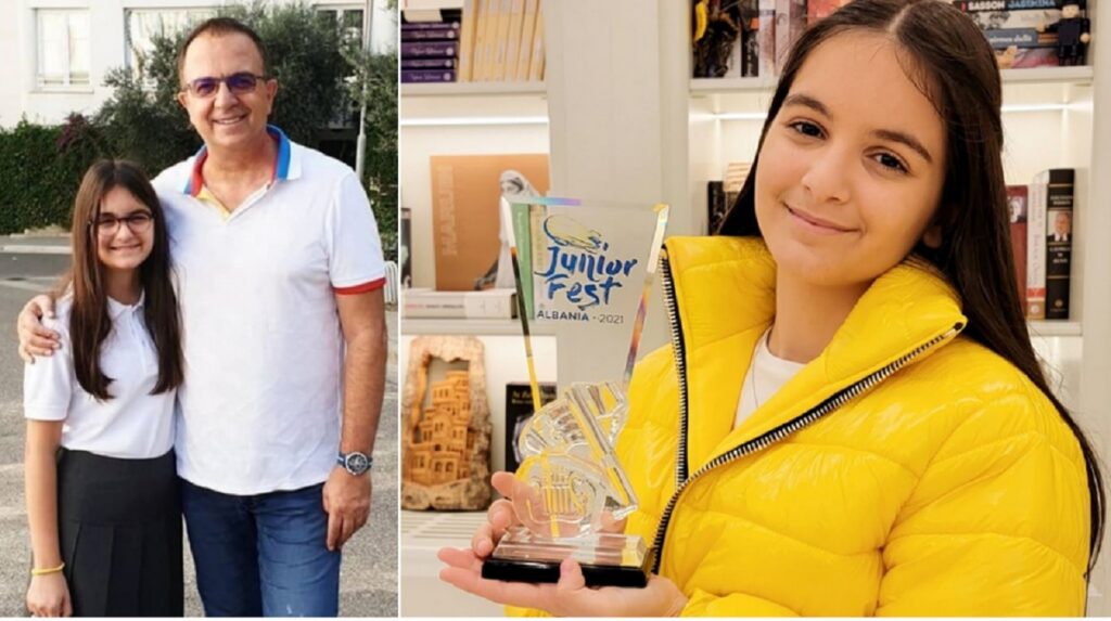 Vajza e Ardit Gjebreas do të përfaqësojë Shqipërinë në Eurovision ana gjebrea