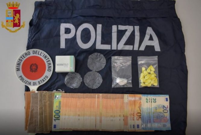 Shiste kokainë gjatë natës, arrestohet i riu shqiptar në Itali arrestim drogeshqiptar 667x450 1