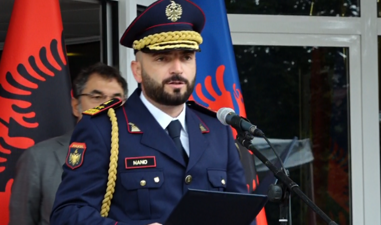 “Betohem të mbaj me nder flamurin e Policisë së Shtetit!”, Gledis Nano merr detyrën si drejtor: Pasion i frymëzuar nga babai gledis nano 760x450 1