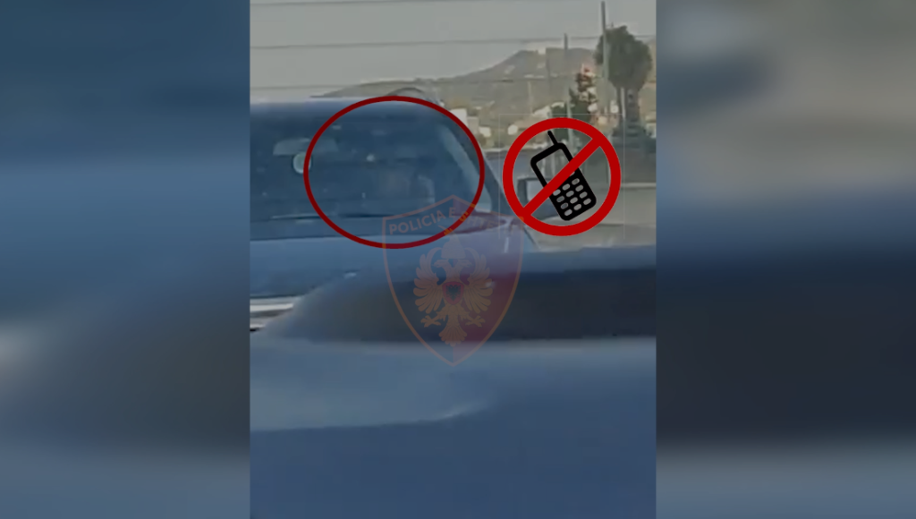 Me 161 km/h dhe telefon në dorë, policia nuk kursen gjobat. Edhe 7 të arrestuar policia 1