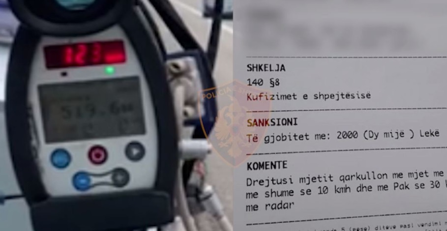 Makina inteligjente dhe radarët kapin “mat” shoferët, hiqen 77 patenta radar policia